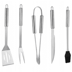 MG Grill Set V1 oprema za žar, srebrna