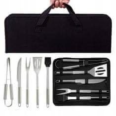 MG Grill Set V1 oprema za žar, srebrna