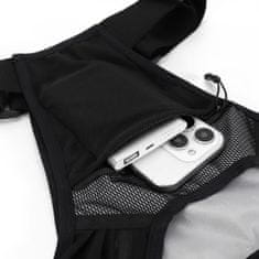 MG Running Vest odsevni tekaški telovnik, črn