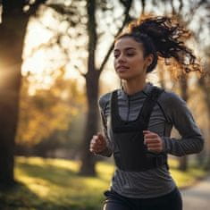 MG Running Vest odsevni tekaški telovnik, črn