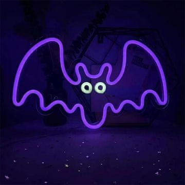 Forever Dekorativni LED neon Bat vijolična