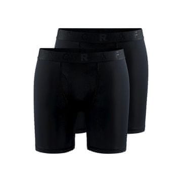 Craft MOŠKE FUNKCIONALNE SPODNJE HLAČE BOKSARICE CORE DRY 6-INCH 2-PACK BLACK