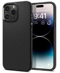 Spigen Ovitek Liquid Air za Apple iPhone 16 Pro - matt črna