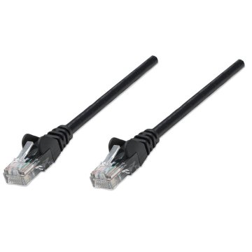 Intellinet CAT5e UTP 10m črn mrežni priključni patch kabel
