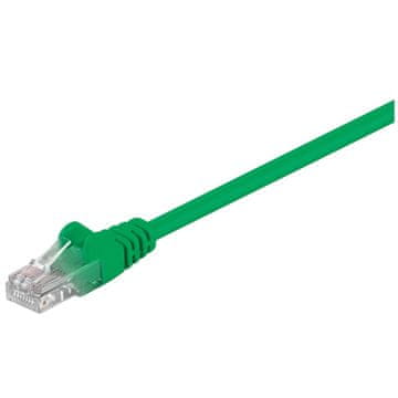 Goobay U/UTP CAT 5e patch 1,5m zeleni povezovalni kabel