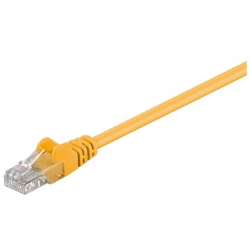 Goobay U/UTP CAT 5e LAN patch 2m rumeni povezovalni kabel