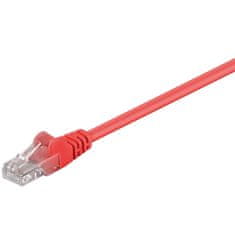 Goobay U/UTP CAT 5e LAN patch 2m rdeč povezovalni kabel