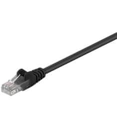 Goobay U/UTP CAT 5e LAN patch 2m črn povezovalni kabel