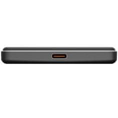Goobay Magnetic Wireless PowerBank 5.000 mAh črna brezžična prenosna baterija