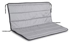 shumee Set vrtnih blazin iz pene 120x50x50 cm temno sive barve