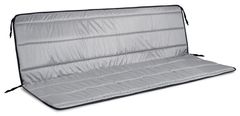 AIO FACTORY Komplet vrtnih penastih blazin 180x50x50 cm temno sive barve