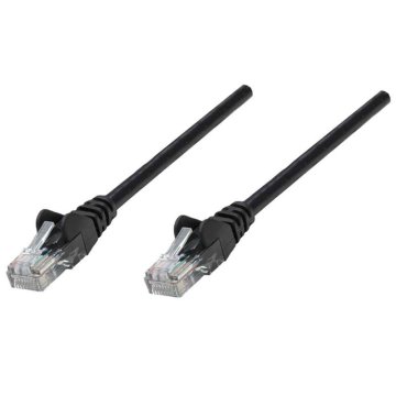 Intellinet CAT6 UTP 3m črn mrežni priključni patch kabel