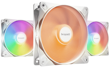 Be quiet! Light Wings LX High Speed ventilator, RGB, 120mm, 4-pin, 3 kosi (BL125)