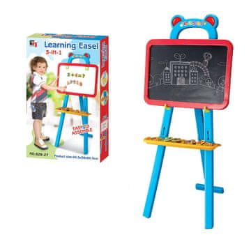 Denis Tabla za pisanje/risanje na stojalu, 3 v 1