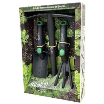AquaControl SET VRTNEGA ORODJA - motika, lopata, grablje Biotop B3100