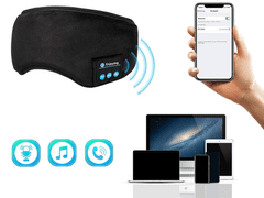 Verkgroup Preveza za oči z bluetooth slušalkami – maska za spanje
