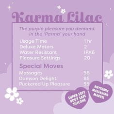 UNIHORN Vibrator v obliki samoroga "Karma Lilac" (R701297)