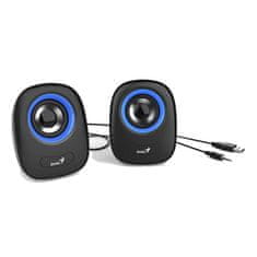 Genius SP-Q160 (31730027403) 2.0 USB črn/moder, zvočniki