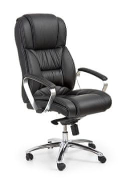 Halmar Pisarniški stol FOSTER black - leather