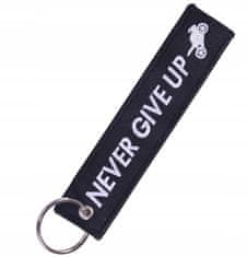 shumee NEVER GIVE UP Obesek za ključe - obesek za ključ | Izvirno darilo