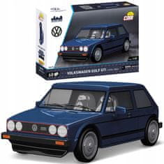 shumee COBI BLOKI 24615 Volkswagen Golf GTI Car (1976-1983) Modra 68 El