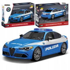 shumee COBI 24606 policijski avto ALFA ROMEO Giulia Quadrifoglio Polizia