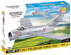 shumee Poljski vojaški bloki Cobi 5822 LIM-1 POLJSKO LETALSTVO 1952