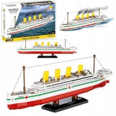 shumee COBI ZGODOVINSKA ZBIRKA VELIKA VOJNA 1681 HMHS BRITANNIC 640 kos. 1:700