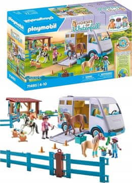 shumee Mobilna šola jahanja Playmobil 71493 Horses of Waterfall