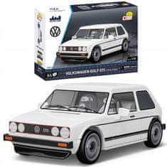 shumee COBI BLOKI 24614 Volkswagen Golf GTI BELA (1976-1983) 1:35 64 El.