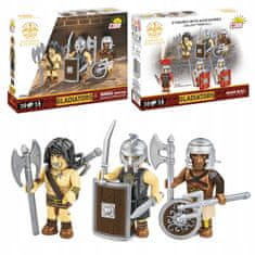 shumee COBI 20066 Gladiatorji rimskega imperija 3 figure bojevnikov