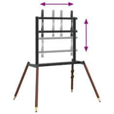 Vidaxl Stojalo za TV za 37-86 zaslon maks. VESA 400x600 mm 60 kg