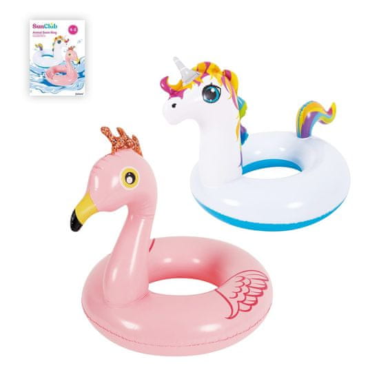 avenli Boben v obliki flaminga in enoroga, 55 cm
