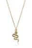 Ženska pozlačena ogrlica Leilani Gold Necklace MCN23002G
