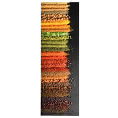 Vidaxl Kuhinjska talna preproga pralna začimbe 45x150 cm