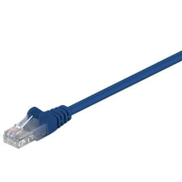 Goobay U/UTP CAT 5e patch 3 m modri mrežni povezovalni kabel