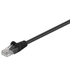 Goobay U/UTP CAT 5e patch 3 m črni mrežni povezovalni kabel