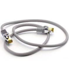 Goobay S/FTP CAT 6A patch 25m sivi mrežni povezovalni kabel