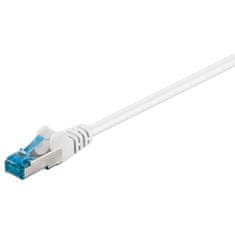 Goobay S/FTP CAT 6A patch 3m beli mrežni povezovalni kabel