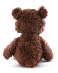 NICI plišasti medvedek rjave barve, 20 cm (eko zelen)