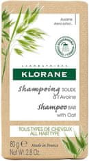 Klorane Trdni šampon z ovsom (šamponska ploščica) 80 g