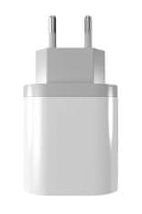 slomart PLP37F Omrežni polnilnik. usb quick 18w bela