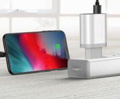 slomart PLP37F Omrežni polnilnik. usb quick 18w bela