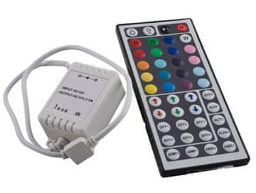 Forever Krmilnik za RGB LED trak IR 44 programov