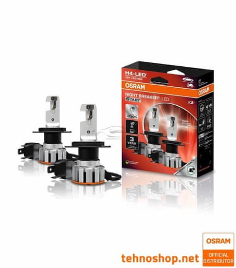 Osram LED ŽARNICE NIGHT BREAKER START H4 64193DWNBST-2HB 12V P43t 2HB