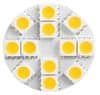 LED sijalka G4 12LED 2.6W SMD5050 - toplo bela, PINi zadaj