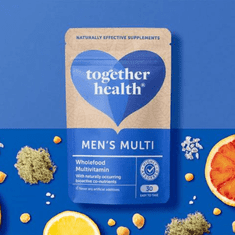 Together Health ZA MOŠKE - VITAMINI IN MINERALI, 30 kapsul - naravno dopolnilo