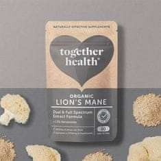Together Health EKOLOŠKI RESASTI BRADOVEC - LIONS MANE, 60 kapsul - naravno dopolnilo