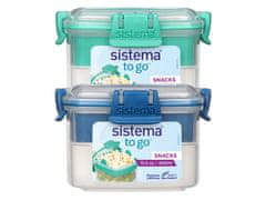 Sistema Sistema TO GO škatla za prigrizke s posodico 400 ml, mešanica barv