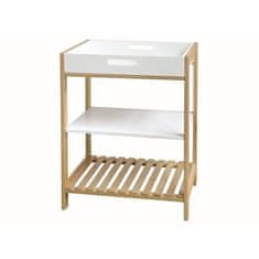 HIT HIT HT-24501125 s pladnjem iz bambusa 40x30x50cm, 3 police